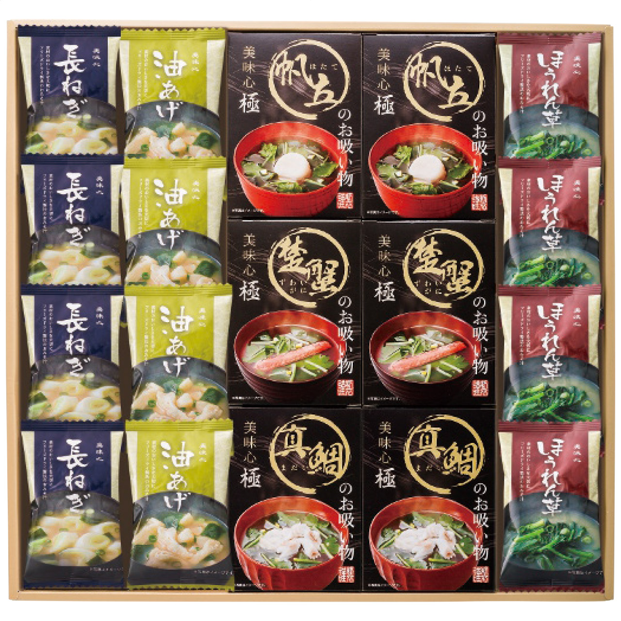 お吸い物＆みそ汁ギフト GZ-EOS