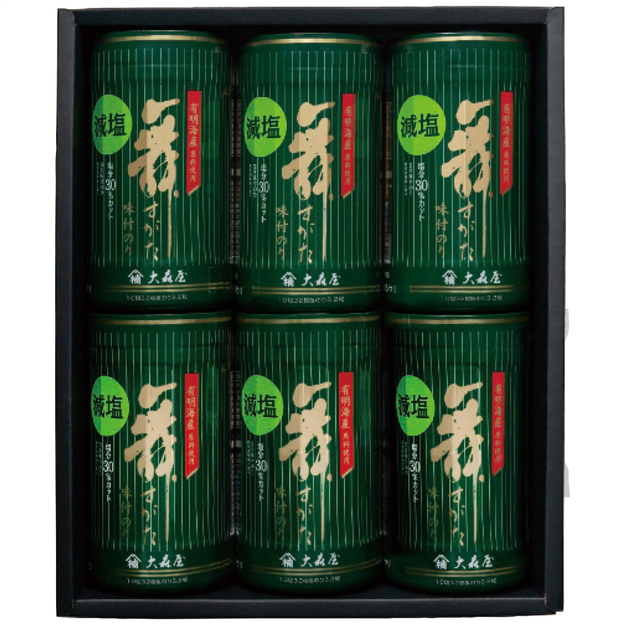 減塩舞すがた味のり卓上詰合せ GA-30G