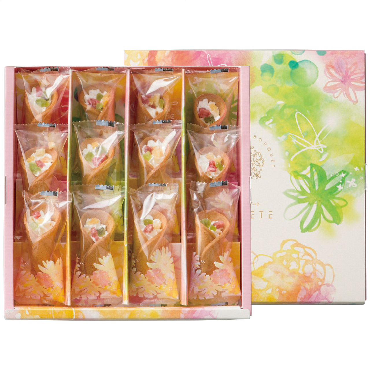 花束のデザート12個入