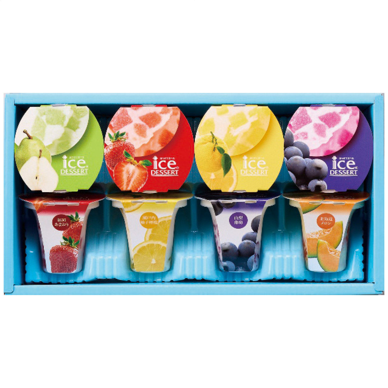 凍らせて食べる アイスデザート～国産フルーツ入り～ IDF-20