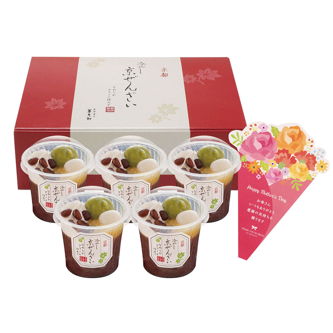 母の日 冷やし京ぜんざい