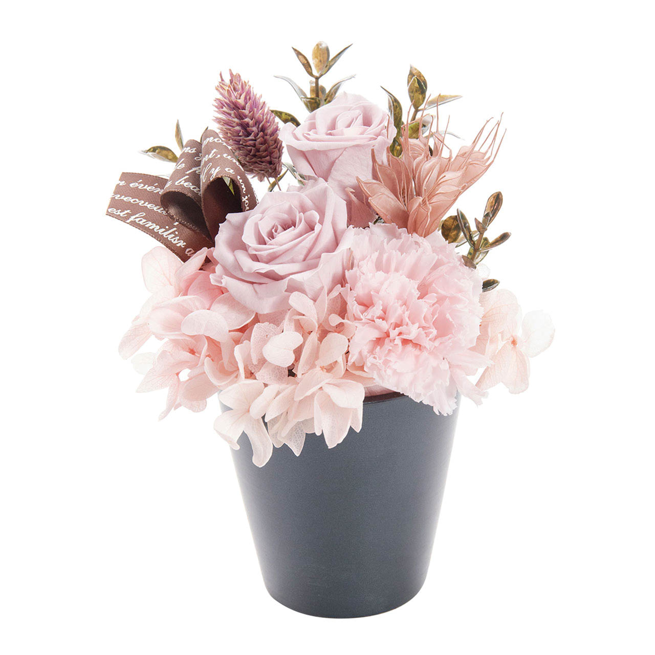 母の日 プリザーブドフラワー フルールスーリル ピンク