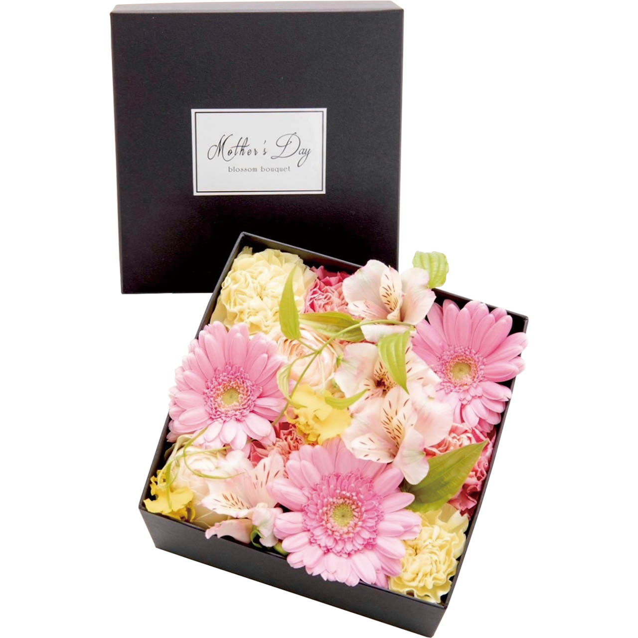 母の日 生花フラワーボックス