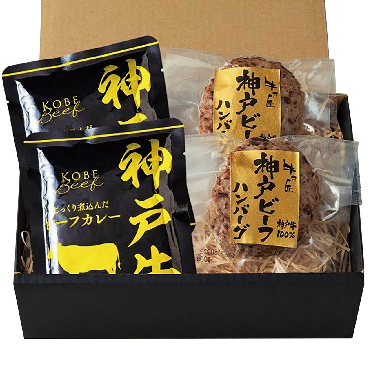 母の日 神戸ビーフハンバーグ＆カレー詰合せ