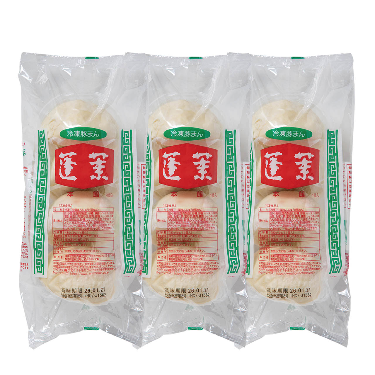 母の日 蓬莱本館　豚まん12食入