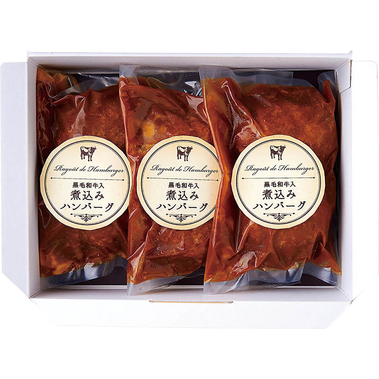 母の日 レストラン「ノワ・ド・ココ」清水シェフ監修　黒毛和牛入煮込みハンバーグ