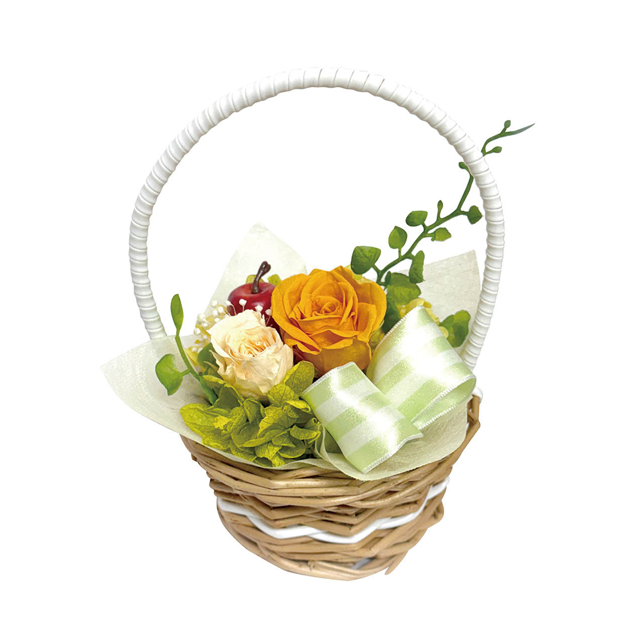 母の日 ギフトアレンジメント　ジャルダン　オレンジ