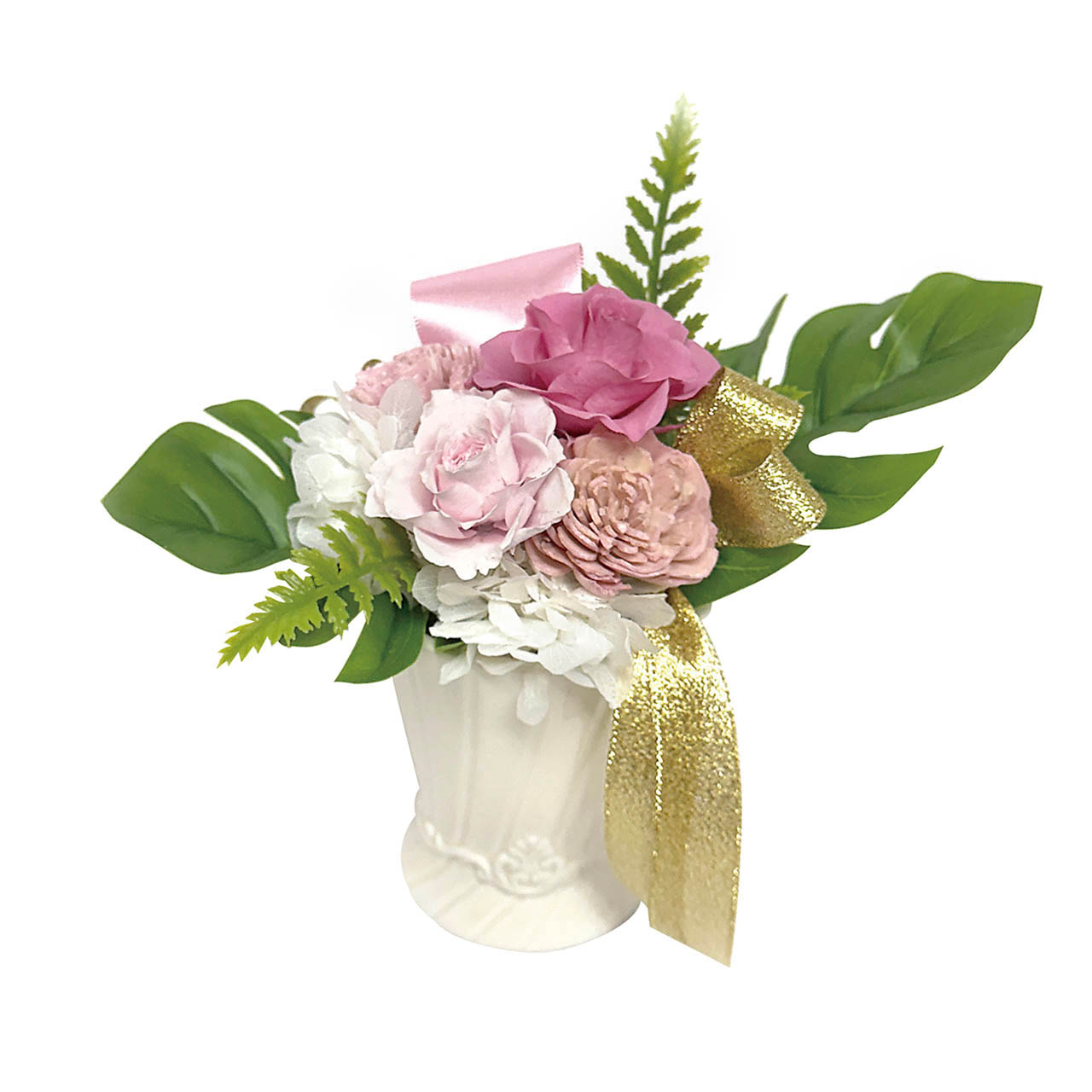 母の日 ギフトアレンジメント　プラージュ　ピンク