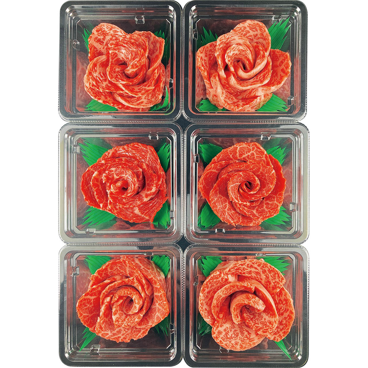 母の日 萬野和牛meat flower6個セット