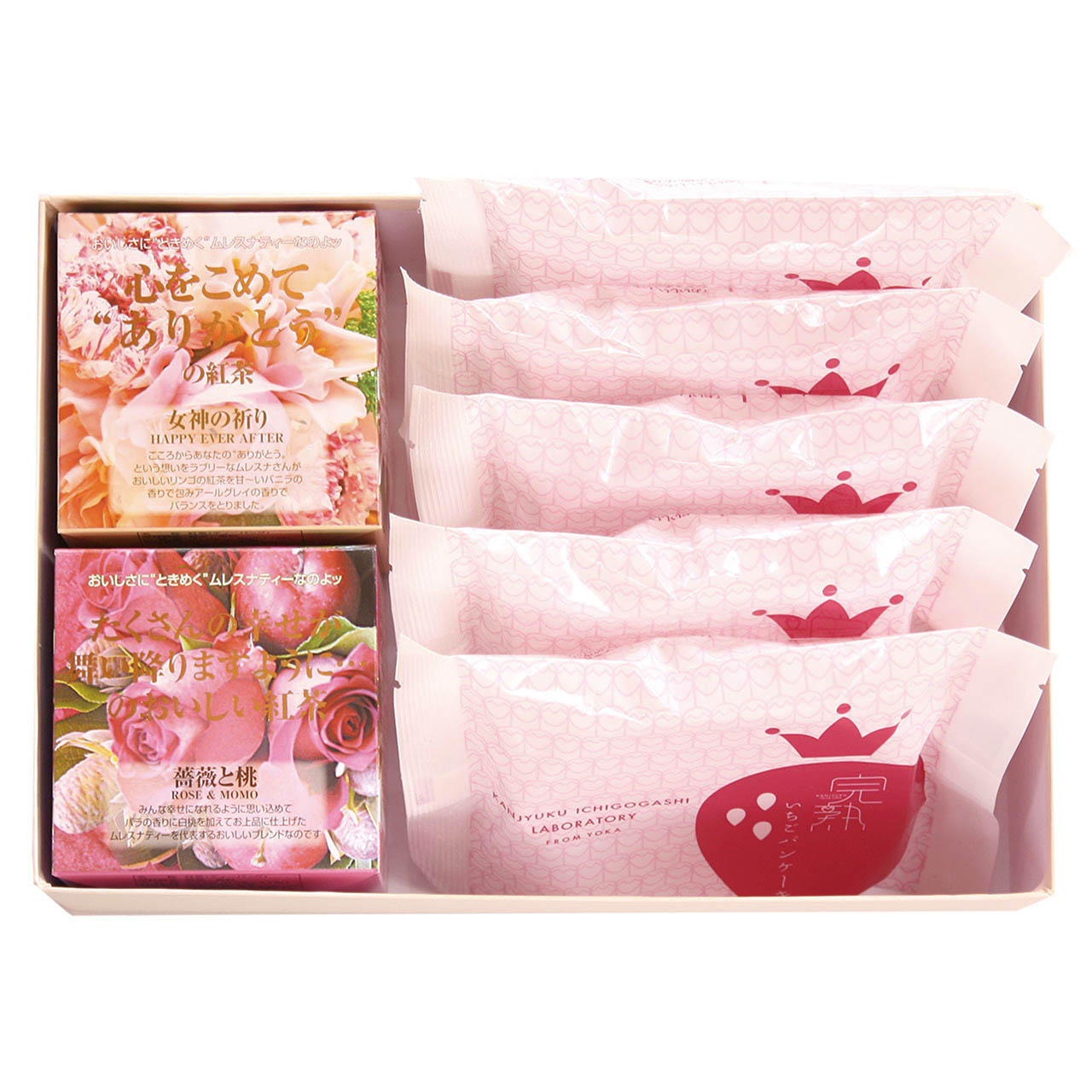 母の日 完熟いちごパンケーキ＆ムレスナティー