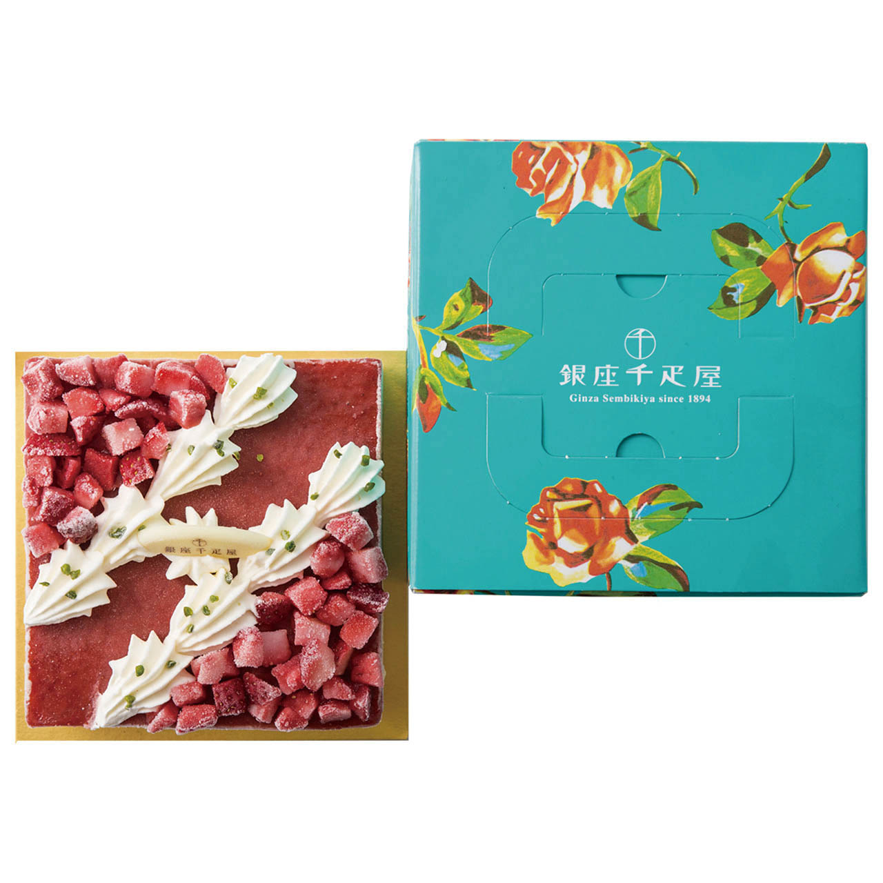 父の日 ストロベリーアイスケーキ