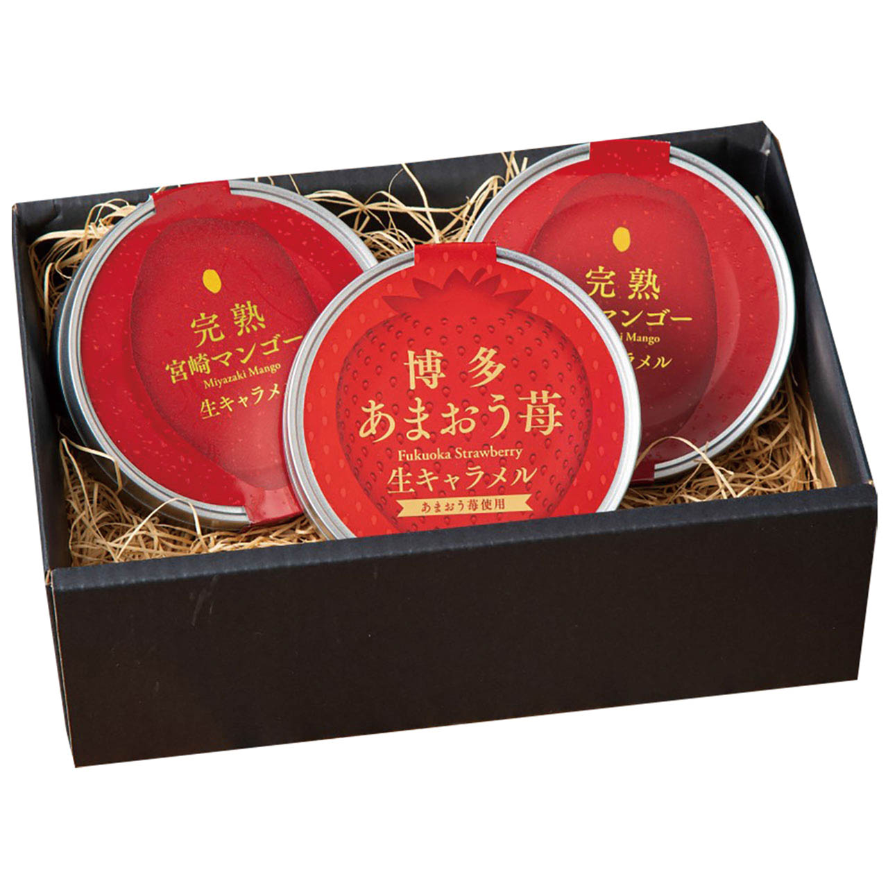 父の日 あまおう苺&宮崎完熟マンゴー 生キャラメル詰合せ