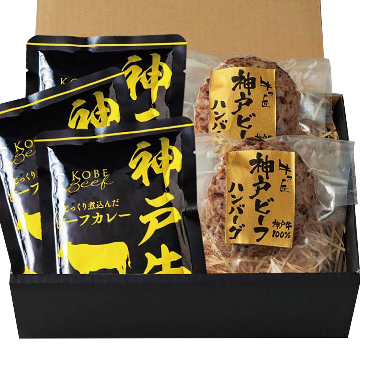 父の日 神戸ビーフハンバーグ＆カレー詰合せ