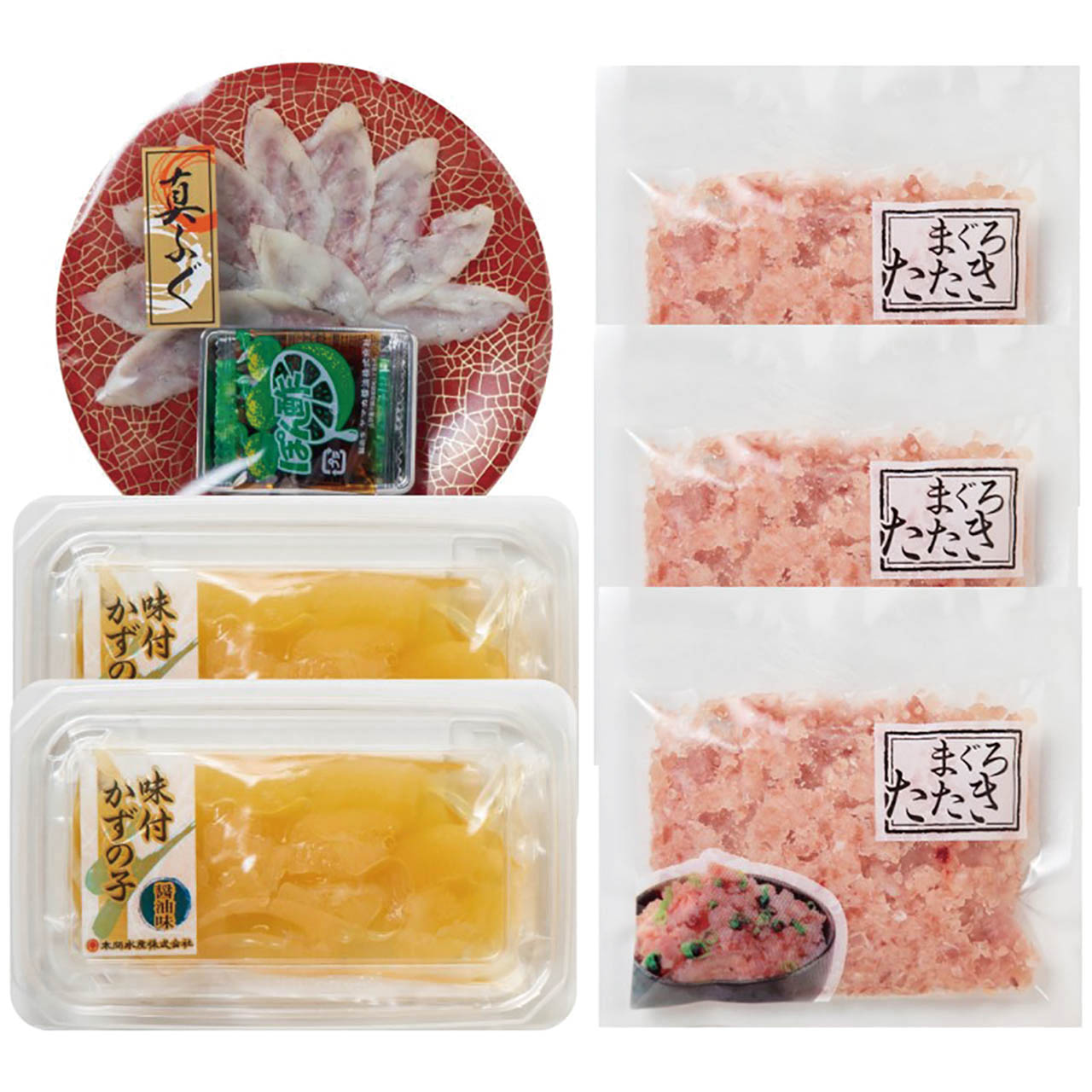 父の日 海ノ幸 3種詰合せ（ふぐ刺身付き）