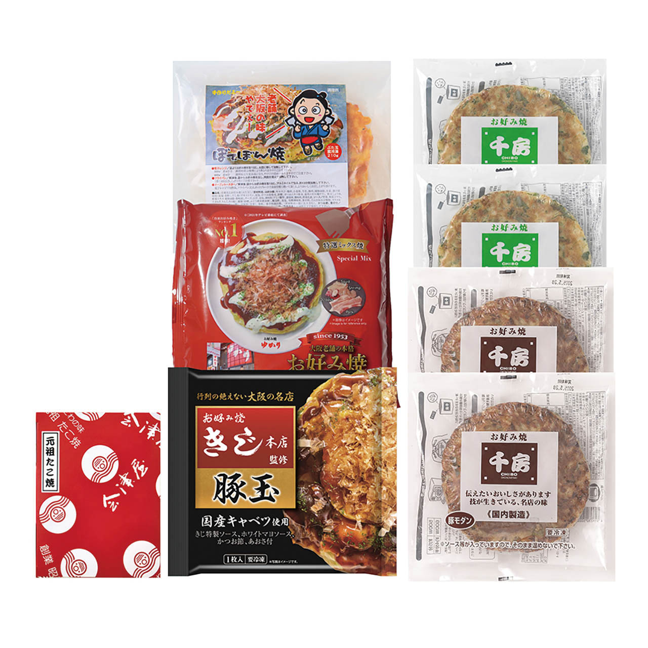 父の日 お好み焼きたこ焼きセット＜8食＞