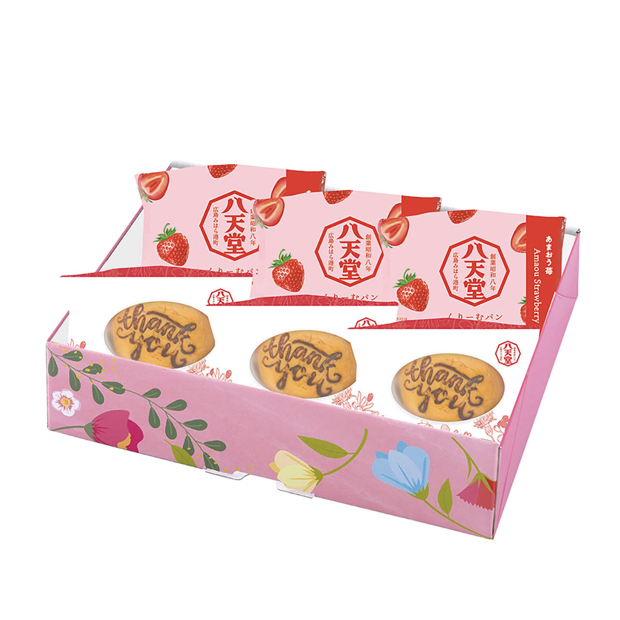 父の日 くりーむパンThank youあまおう苺6個詰合せ 