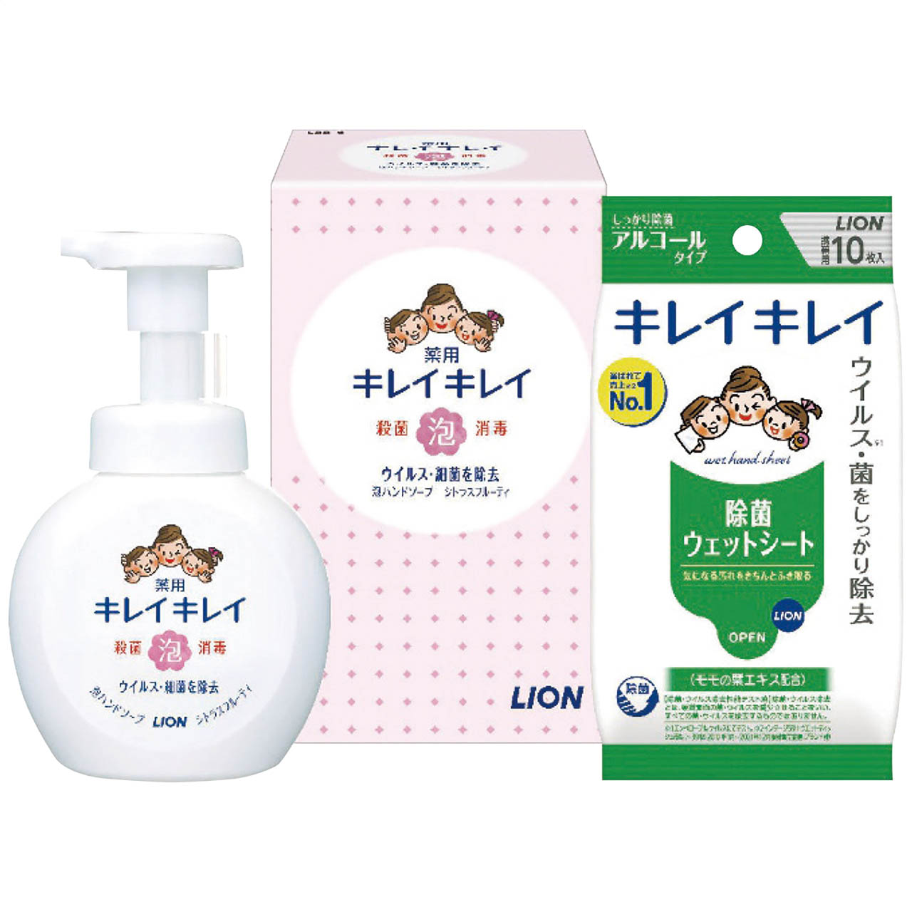 キレイキレイ薬用泡ハンドソープセット LBB-A