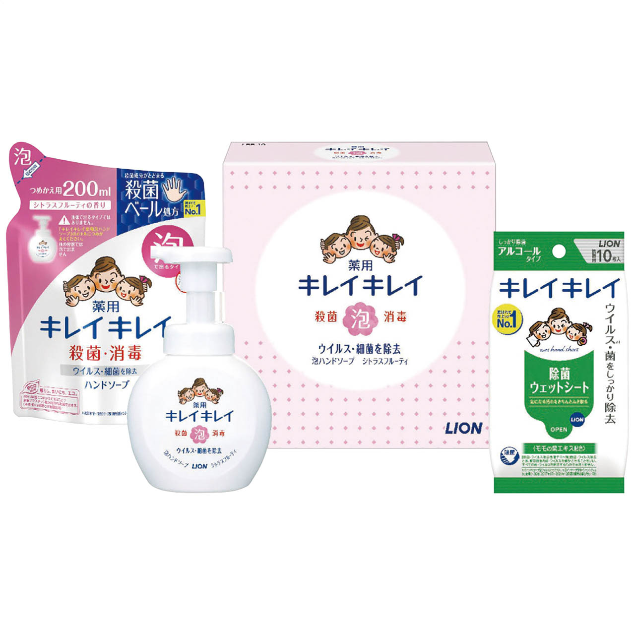 キレイキレイ薬用泡ハンドソープセット LBB-C