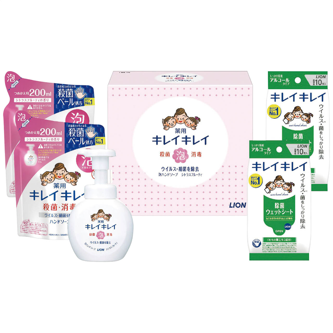キレイキレイ薬用泡ハンドソープセット LBB-D