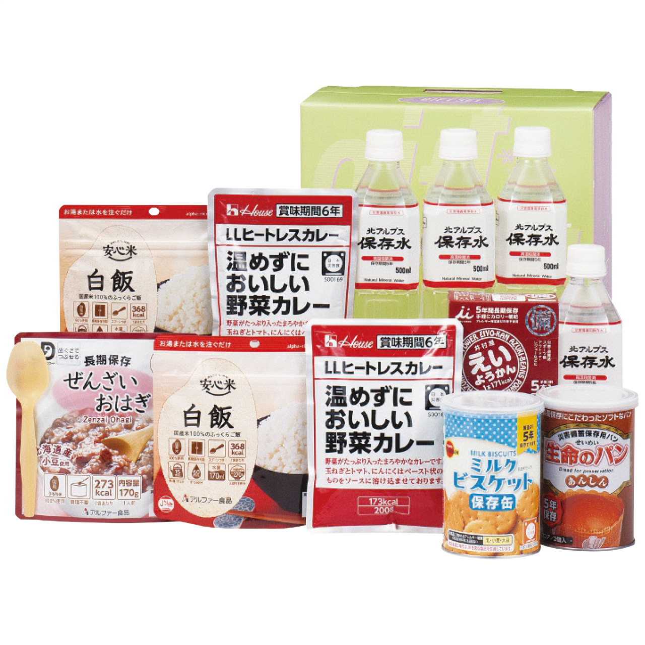 もらって安心長期保存食セット THA-50N