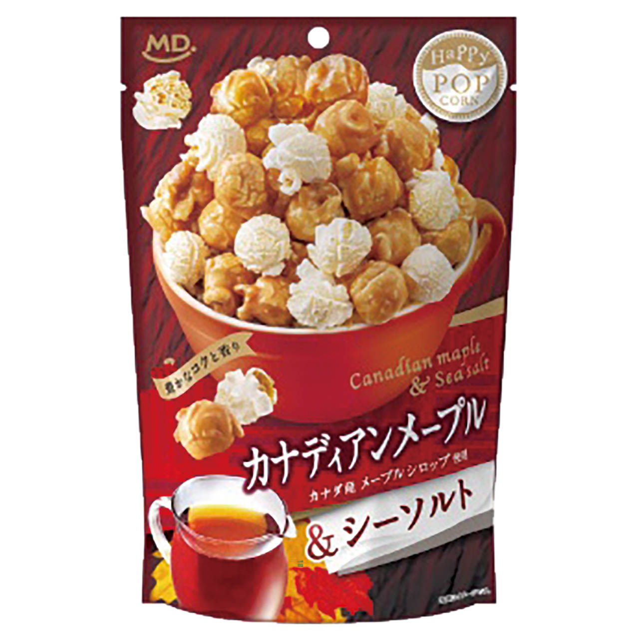 ハッピーポップコーン　カナディアンメープル＆シーソルト