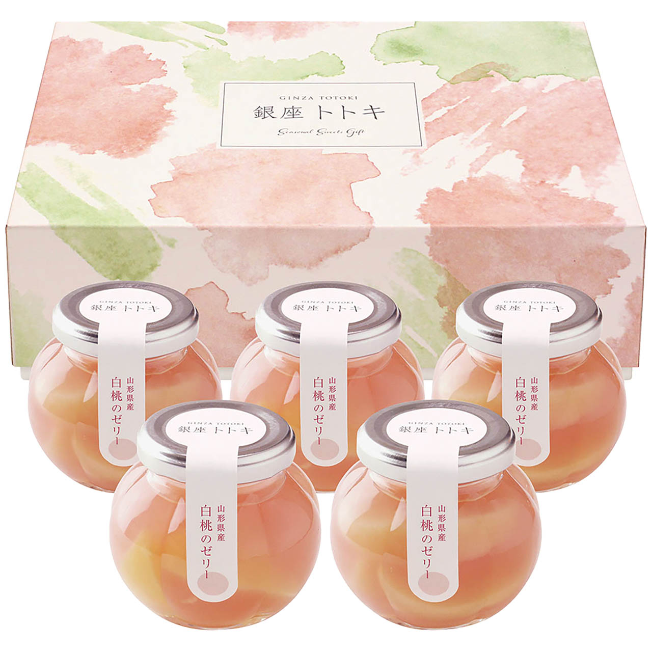 山形県産白桃のゼリー