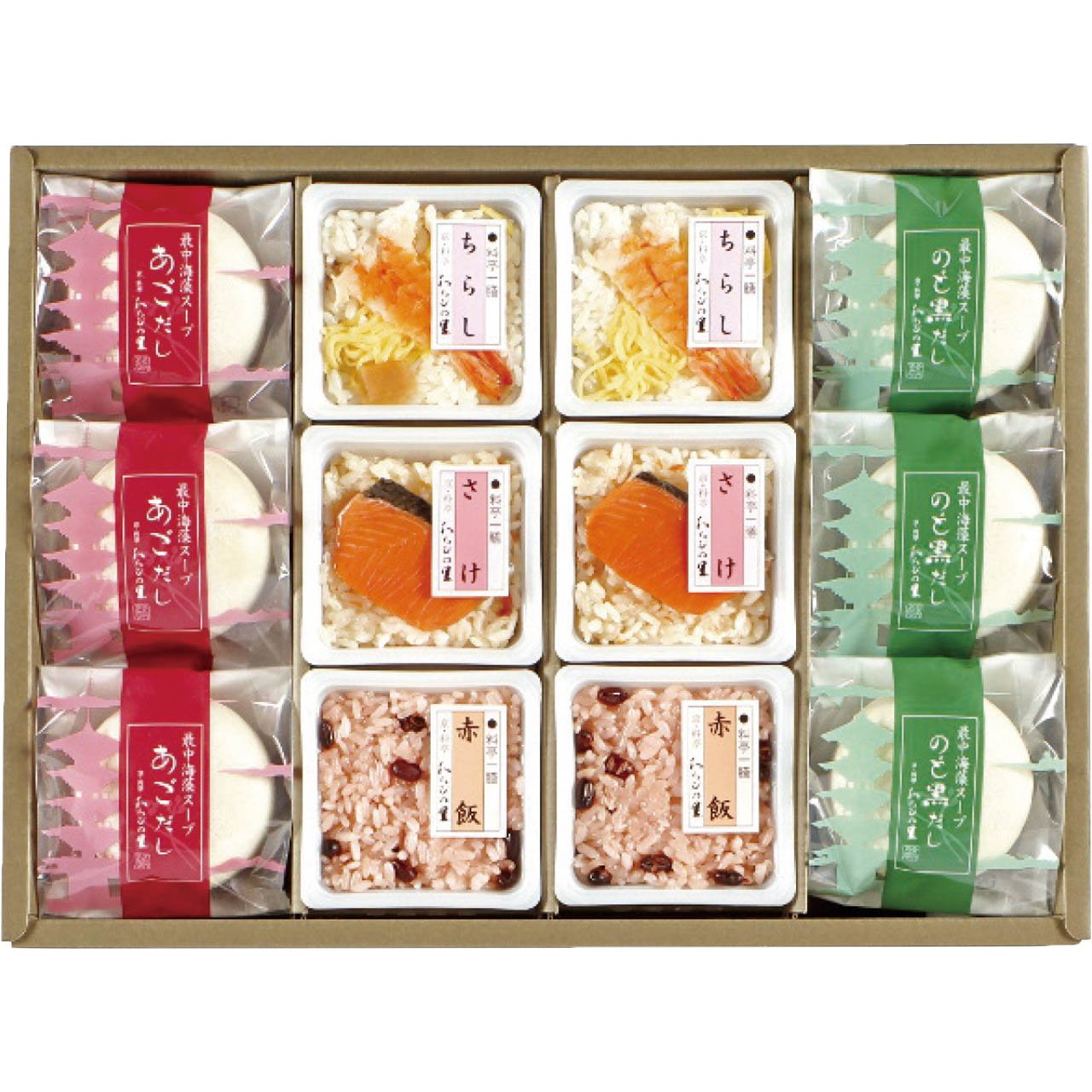 料亭一膳と最中海藻スープ RS-38D