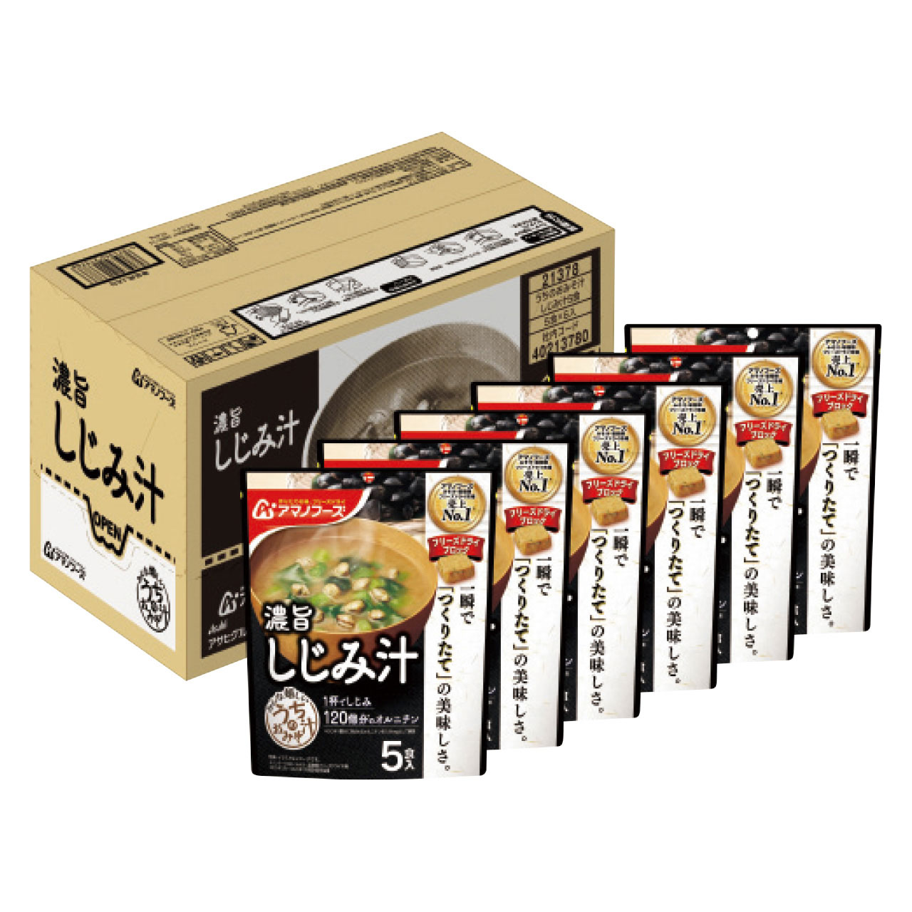 フリーズドライしじみ汁5食入×6袋
