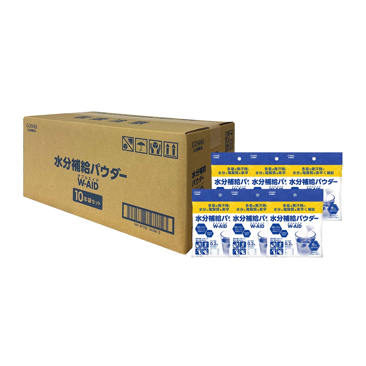 水分補給パウダーダブルエイド 4.5g×10本（30袋入）