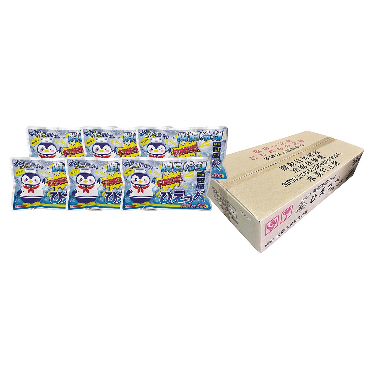 瞬間冷却パック ひえっぺ デラックス（36個入）