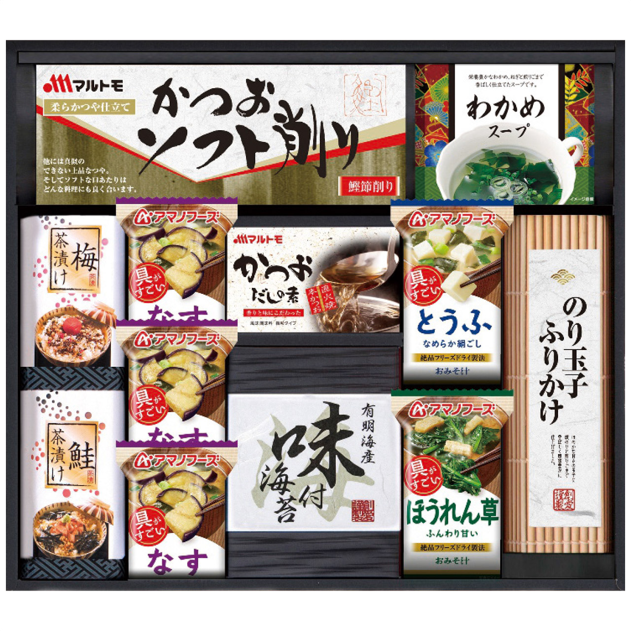 アマノフリーズドライみそ汁＆食卓詰合せ AMB-40