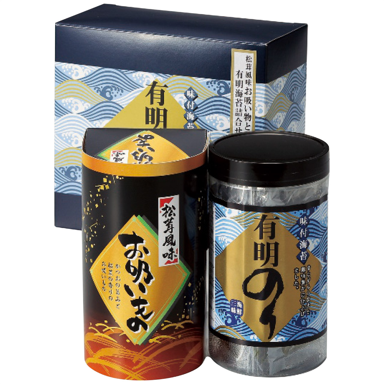 有明のり・永谷園松茸風味お吸い物詰合せ ZFC-10
