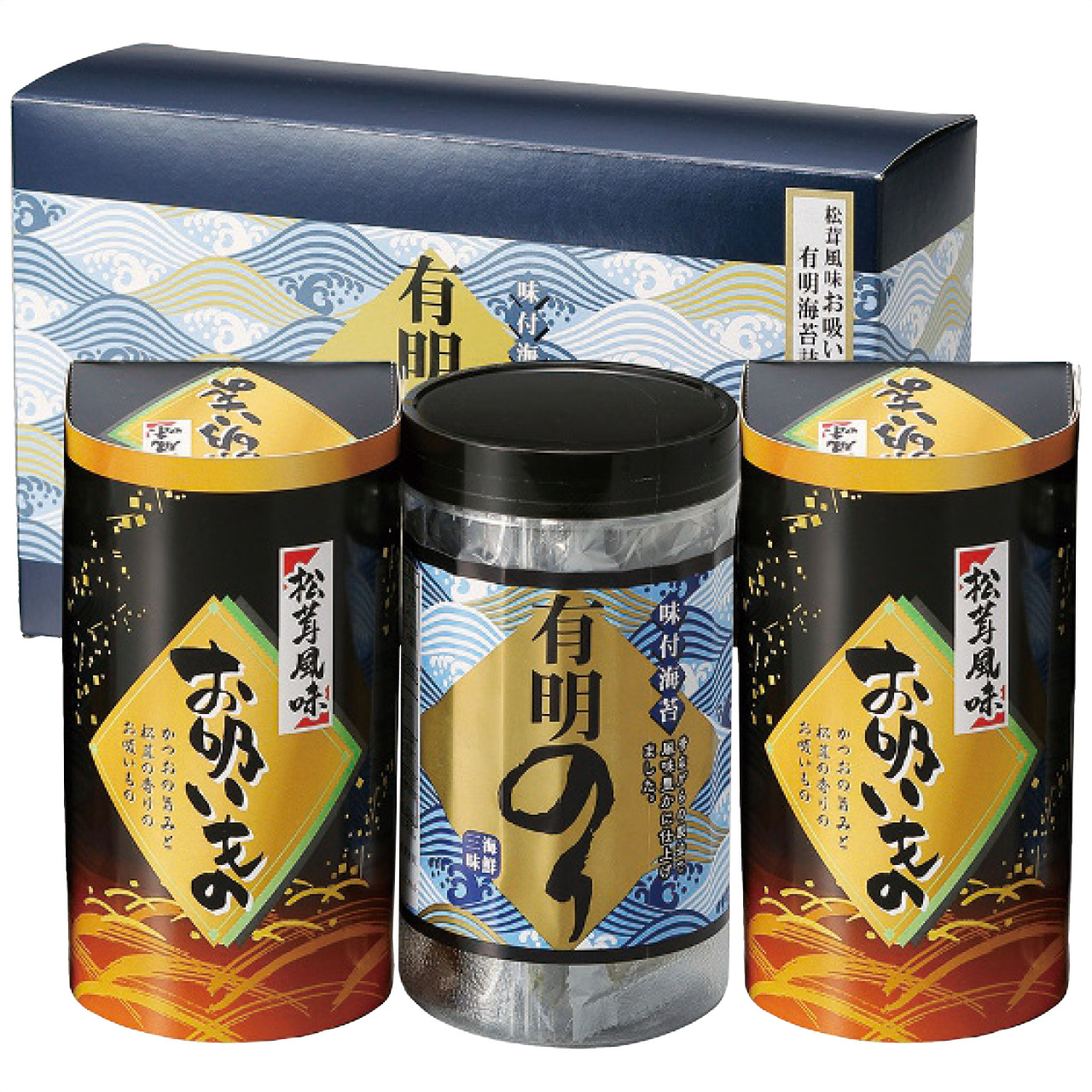 有明のり・永谷園松茸風味お吸い物詰合せ ZFC-15