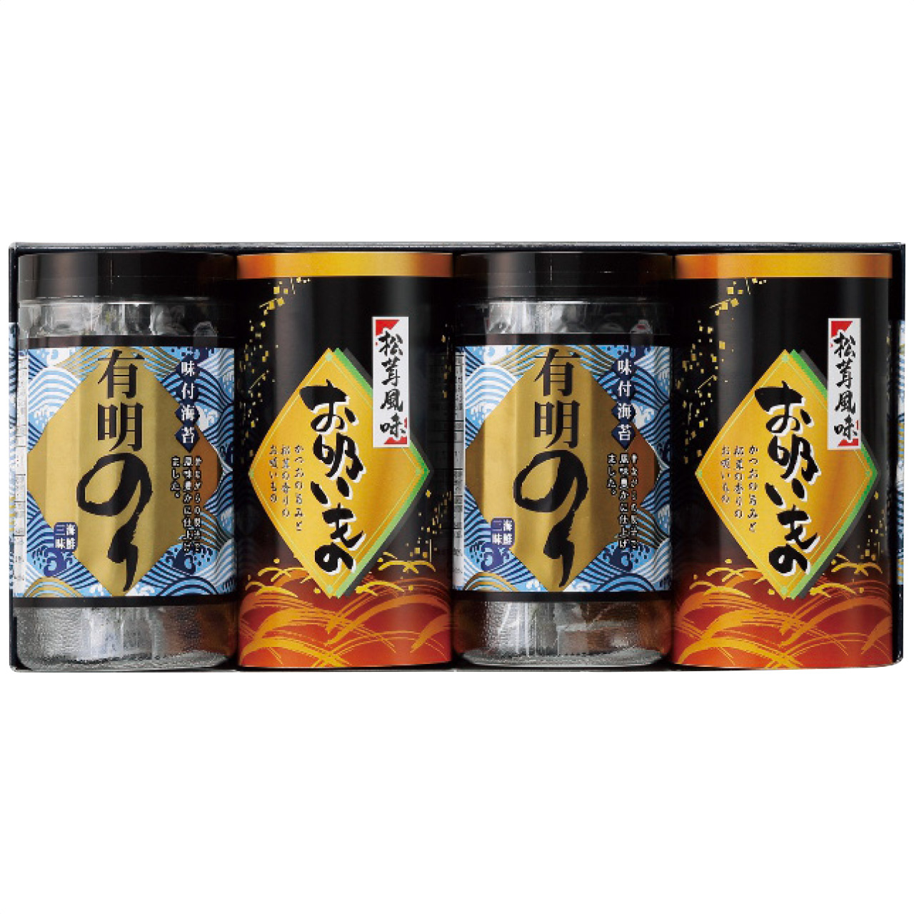 有明のり・永谷園松茸風味お吸い物詰合せ ZFC-20