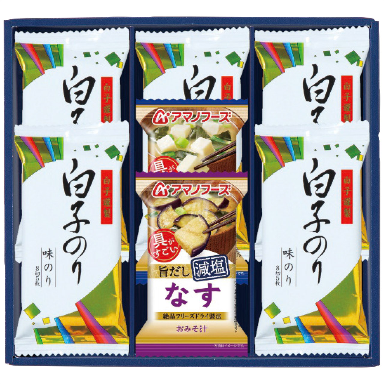 アマノフーズ＆白子味のり詰合せ 7070-20