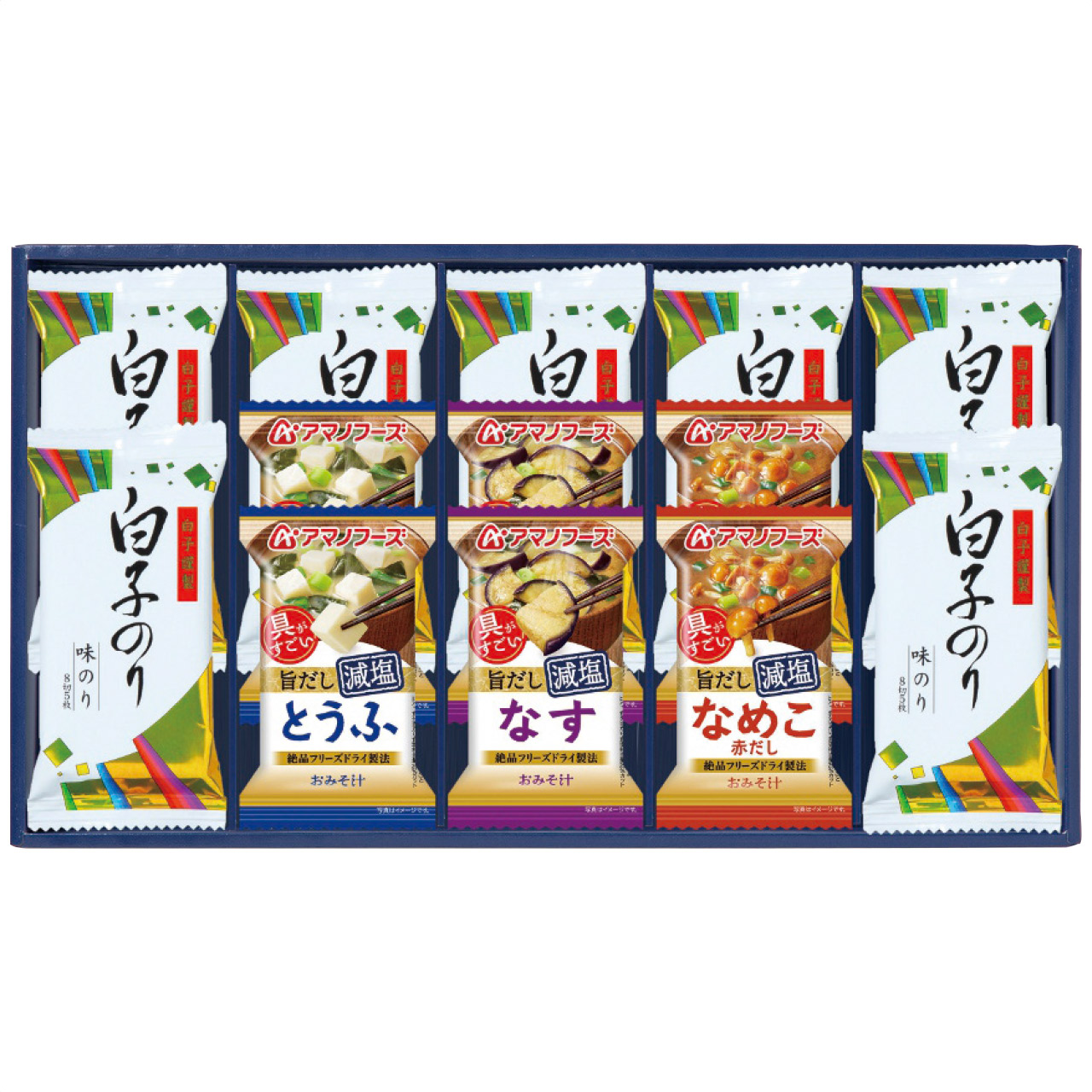 アマノフーズ＆白子味のり詰合せ 7073-40