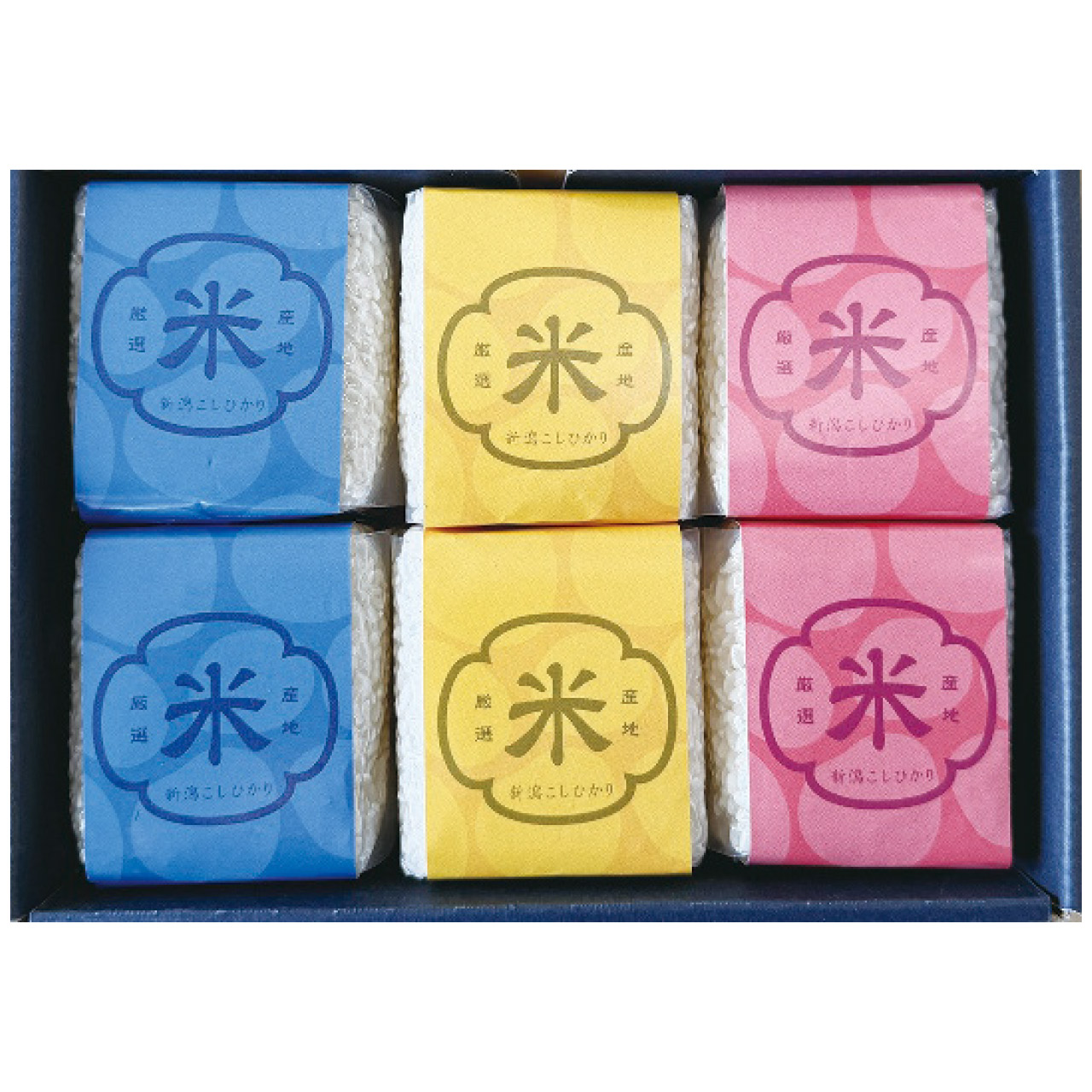 五つ星マイスター厳選 新潟県産こしひかり味わいギフトセット SIKI-4000