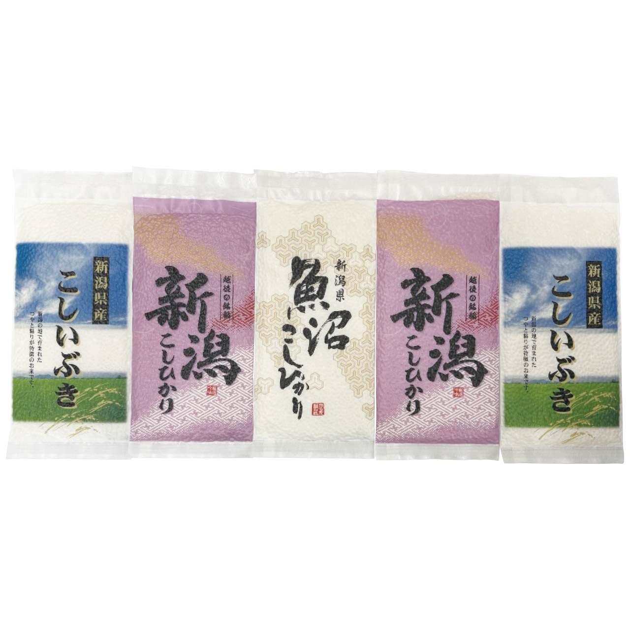 新潟米食べくらべギフトセット HIRA-40