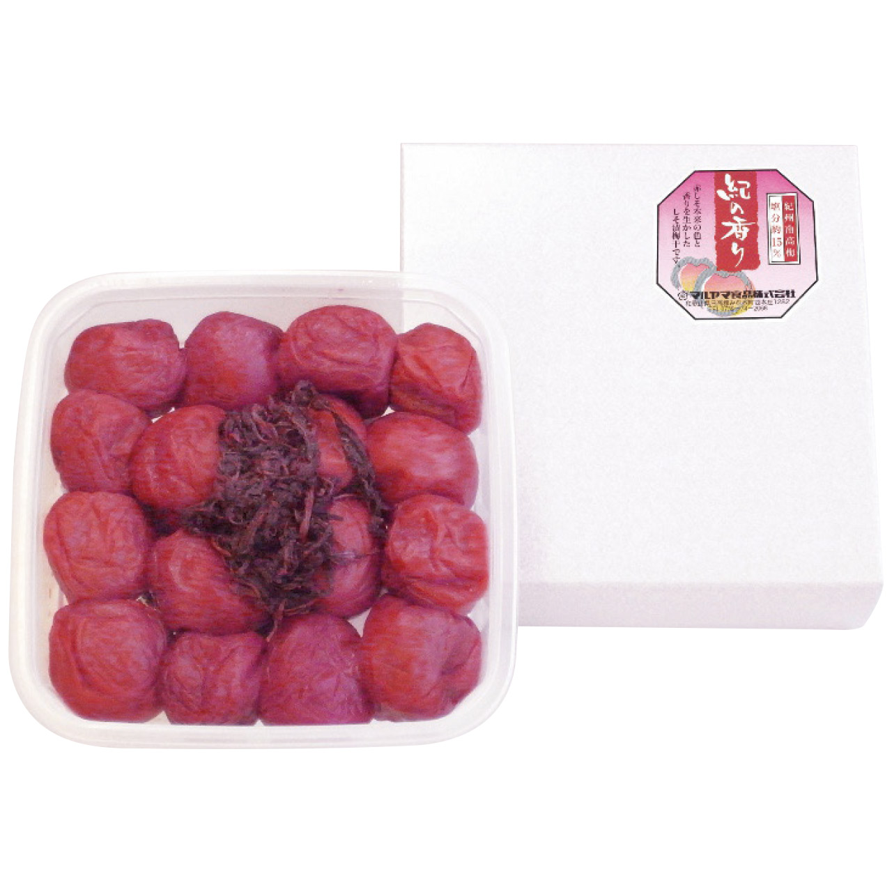 紀州産しそ漬梅｢紀の香り｣350g 2080350