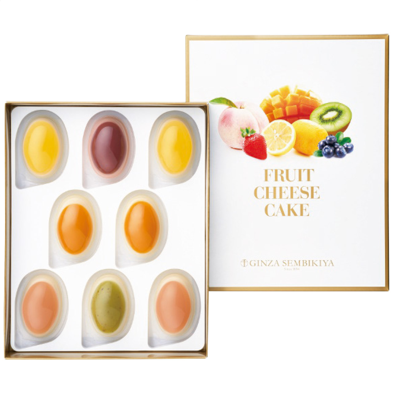 銀座フルーツチーズケーキ