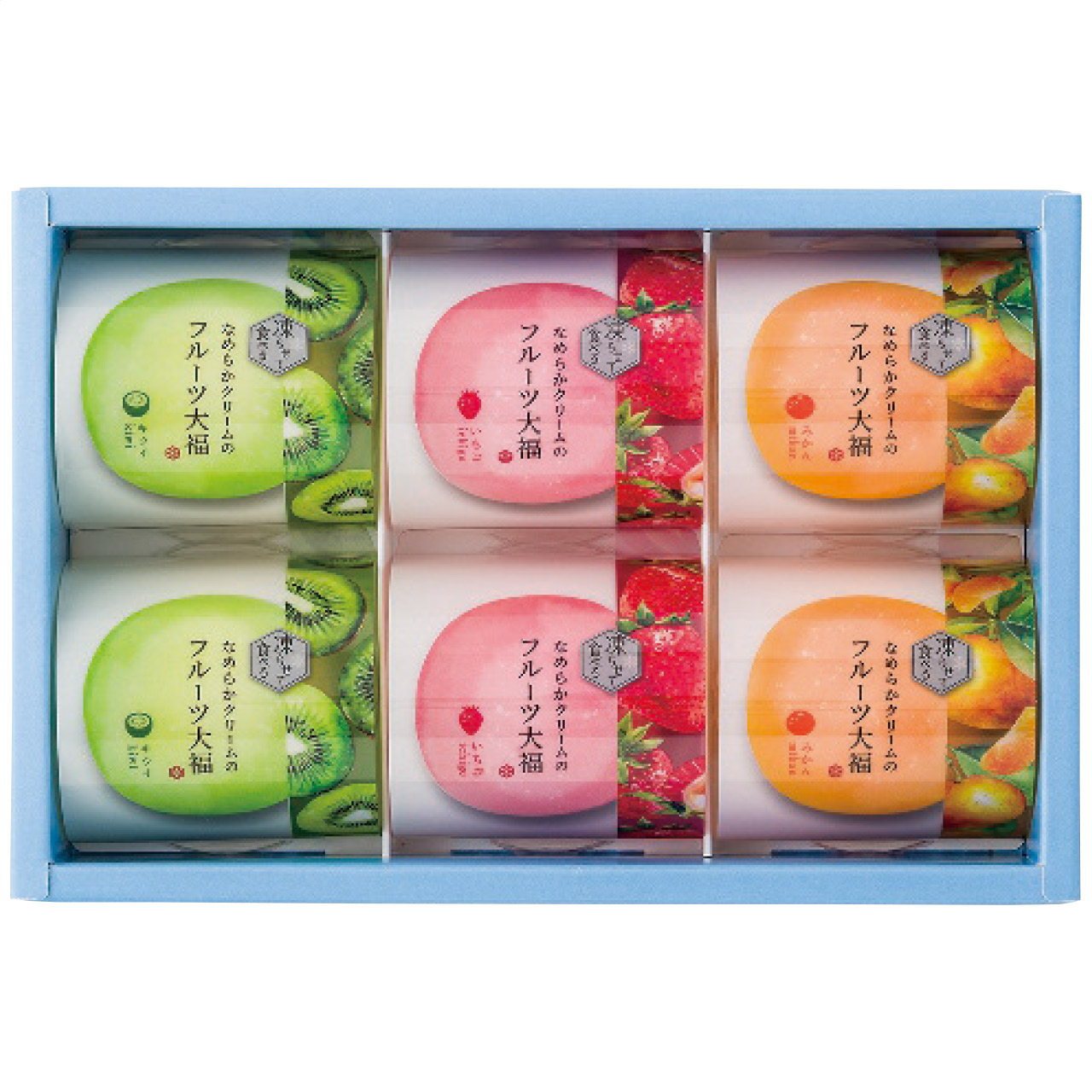 凍らせて食べる なめらかクリームのフルーツ大福 DFA-20