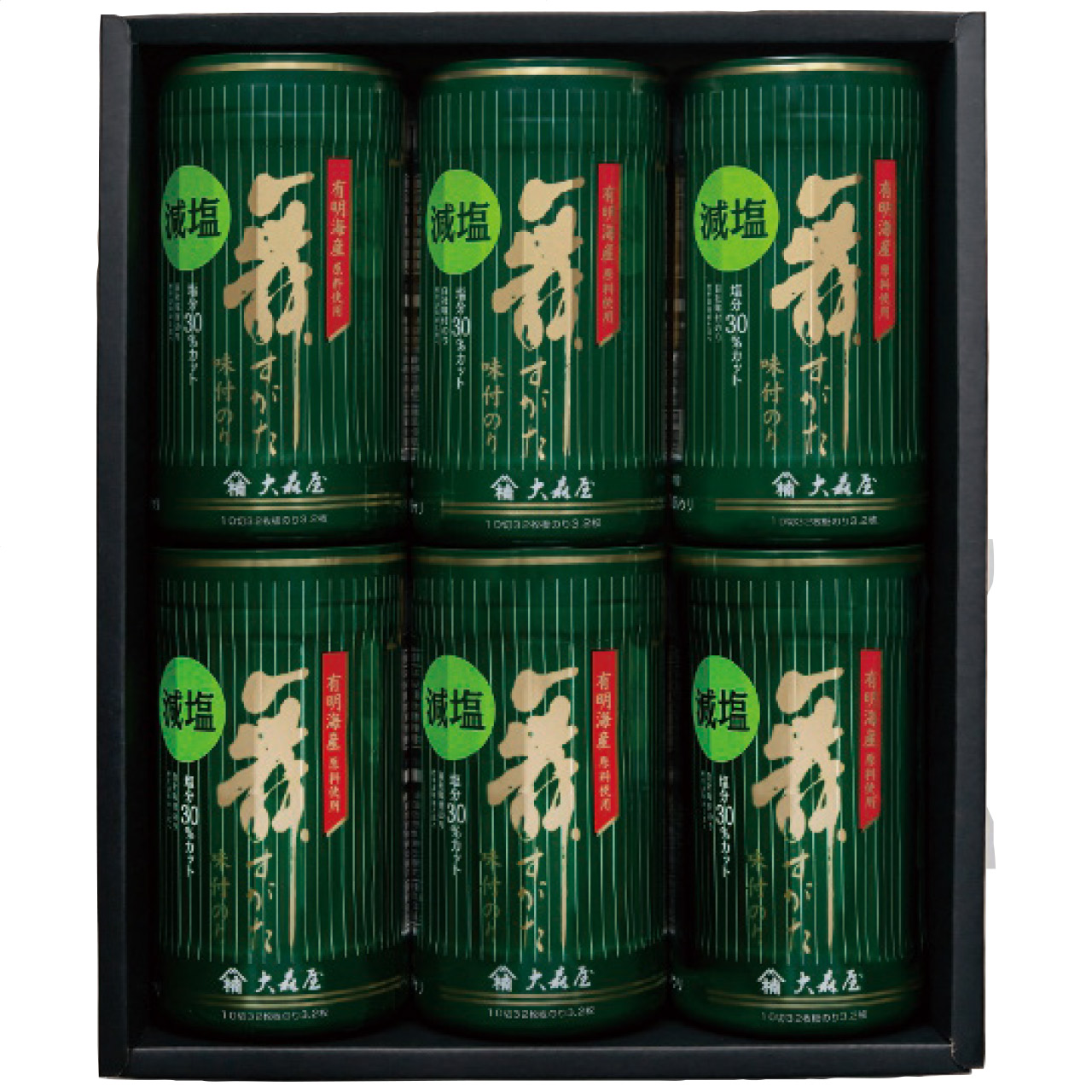 減塩舞すがた味のり卓上詰合せ GA-30G