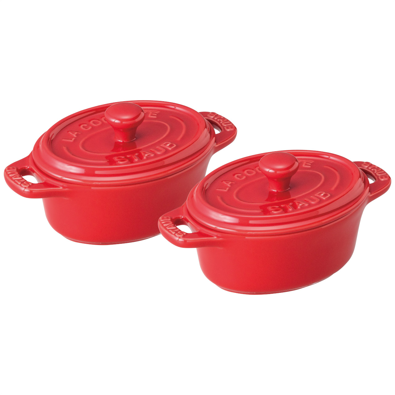 セラミックオーバルペア(チェリー)