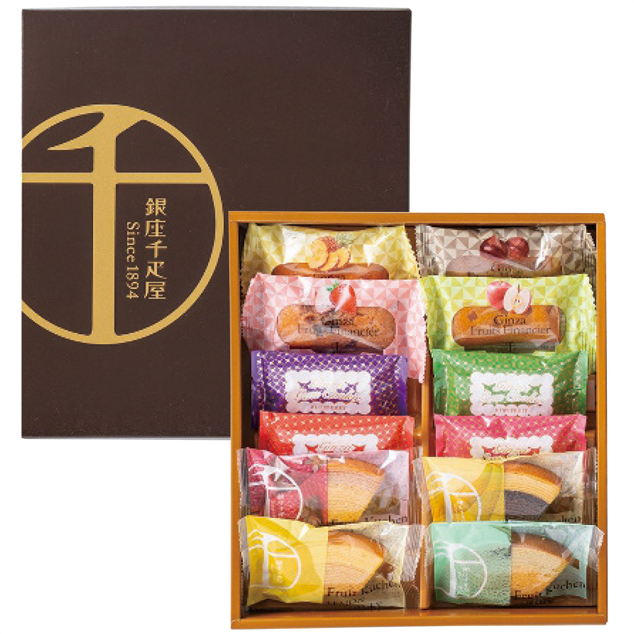 銀座千疋屋 銀座3種のガトー詰合せ
