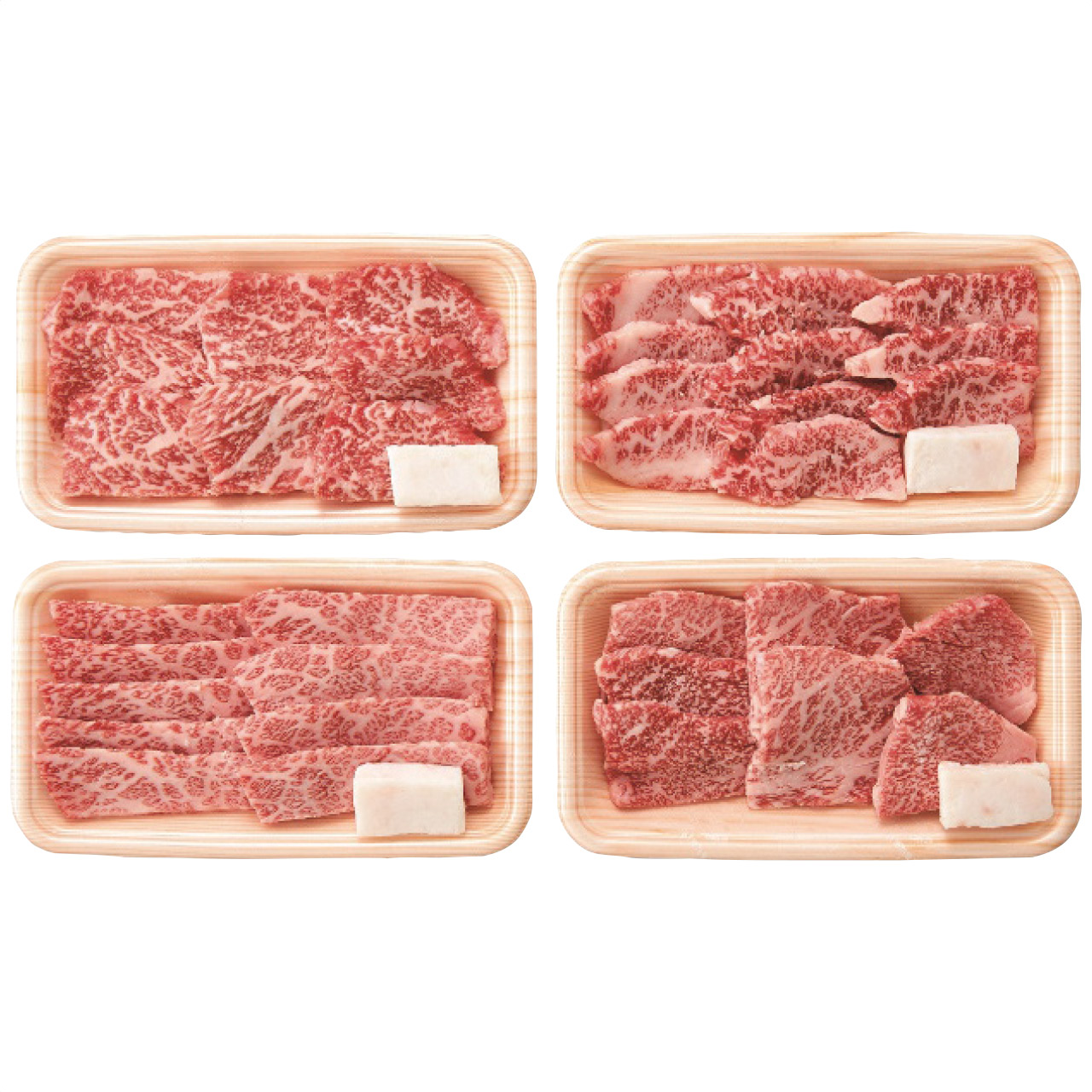 人気の焼肉4種食べ比べセット