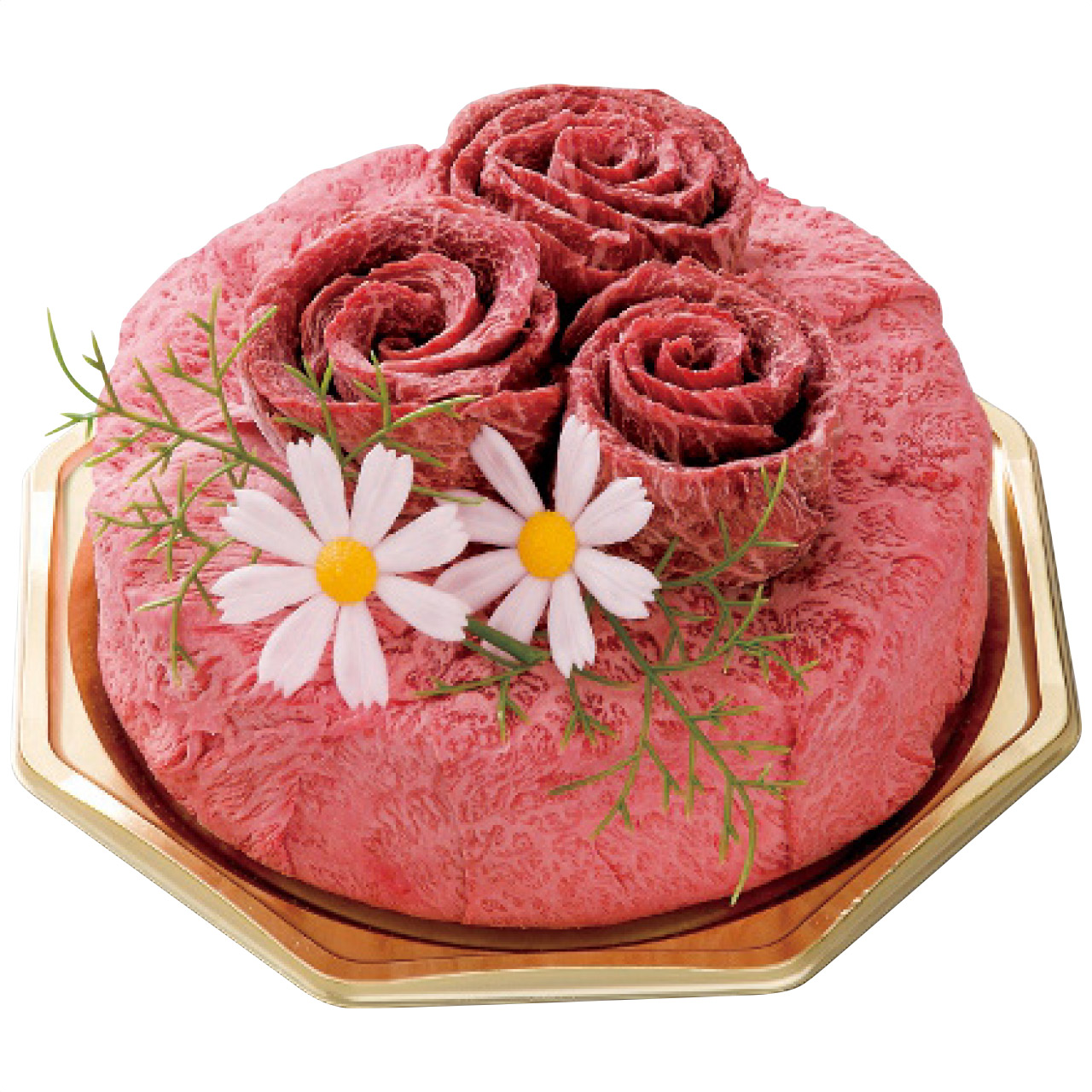 松阪牛お肉ケーキ＆ゆびさきトングセット