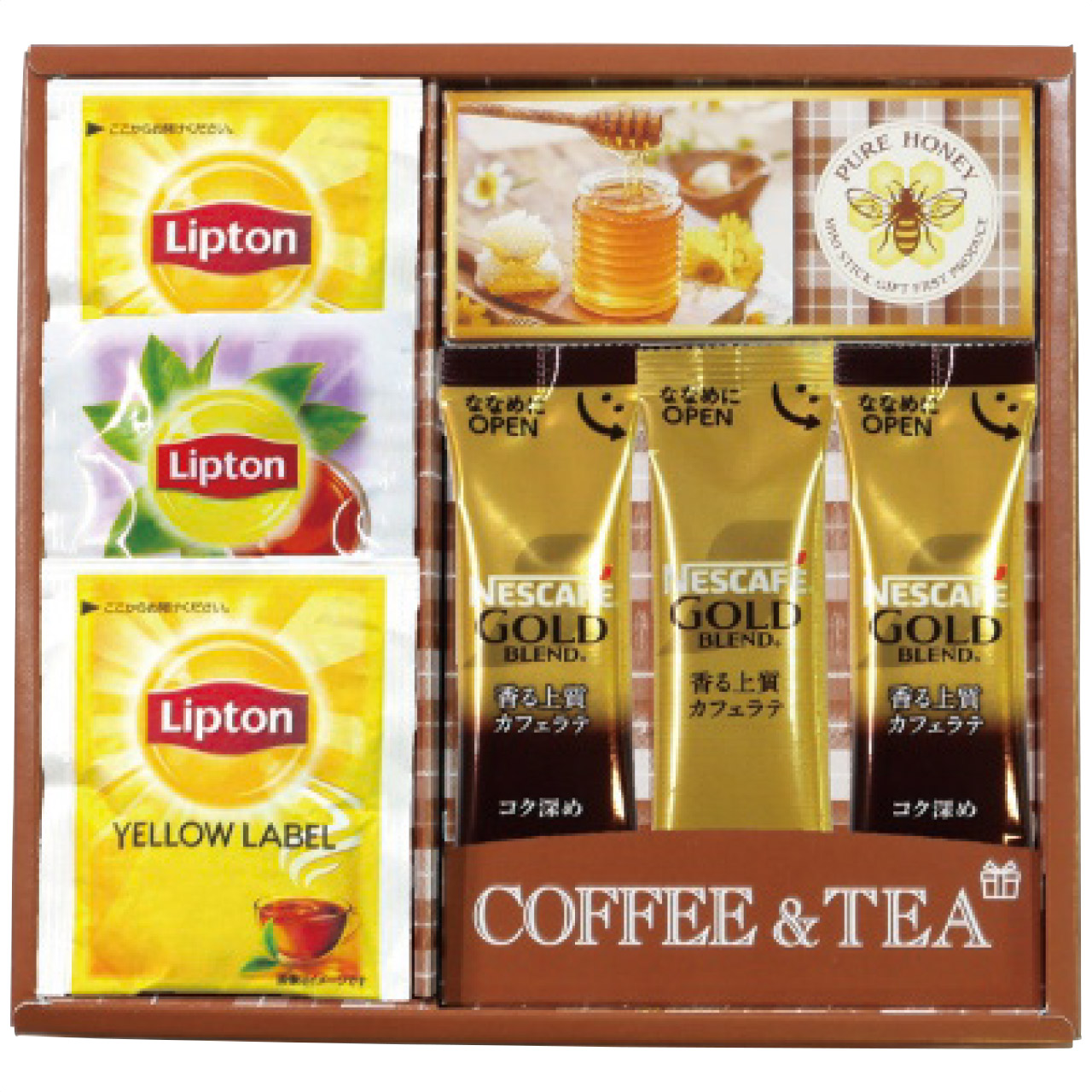 ネスカフェ・リプトン・はちみつギフト 6660-10