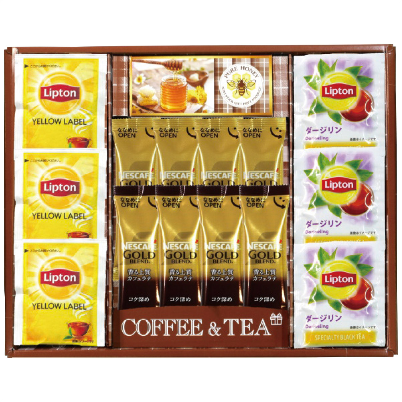 ネスカフェ・リプトン・はちみつギフト 6662-20