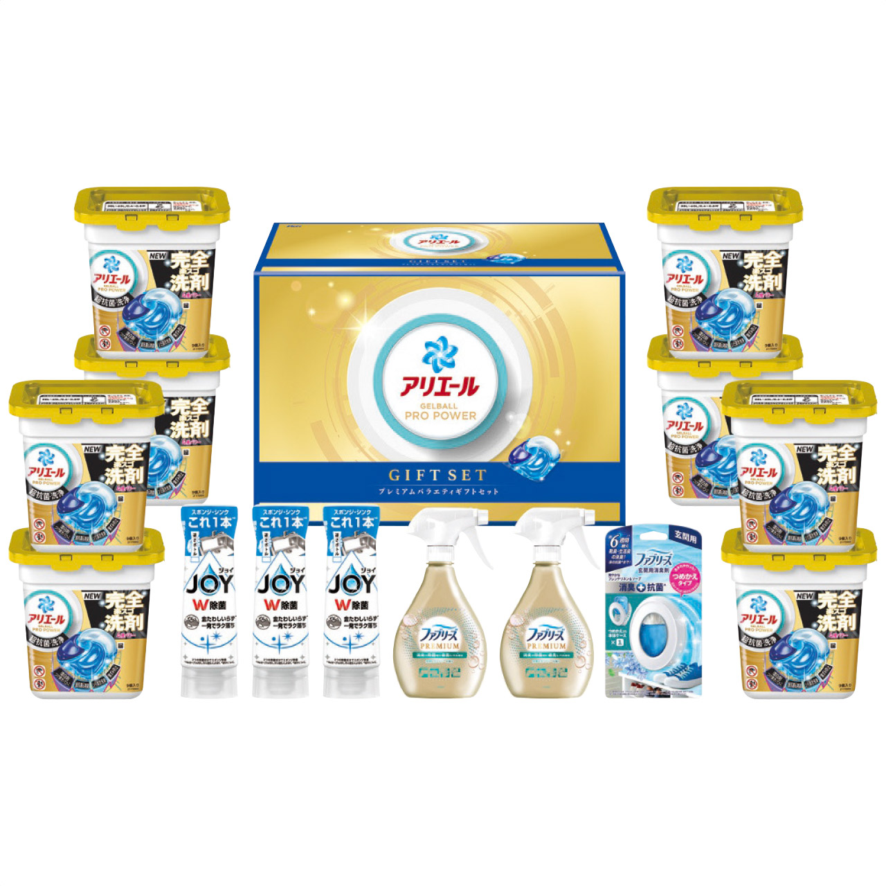 アリエールジェルボールプレミアムバラエティギフトセット PGPV-100EB