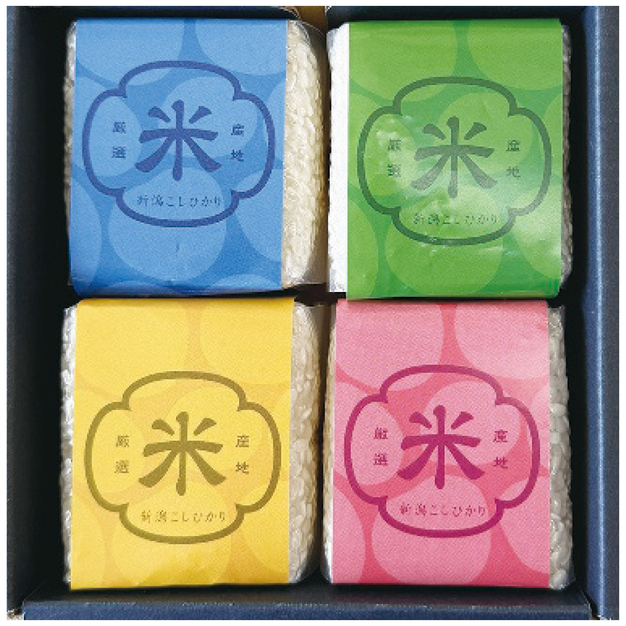 五つ星マイスター厳選 新潟県産こしひかり味わいギフトセット SIKI-3000